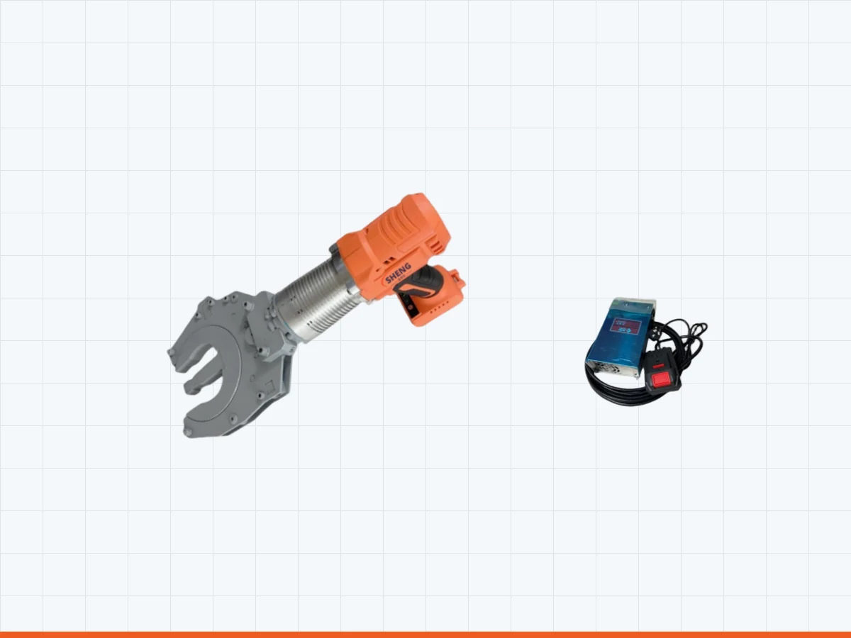 SDX-6ET Electric Turnbuckle Bolt Wrench and corded power control unit